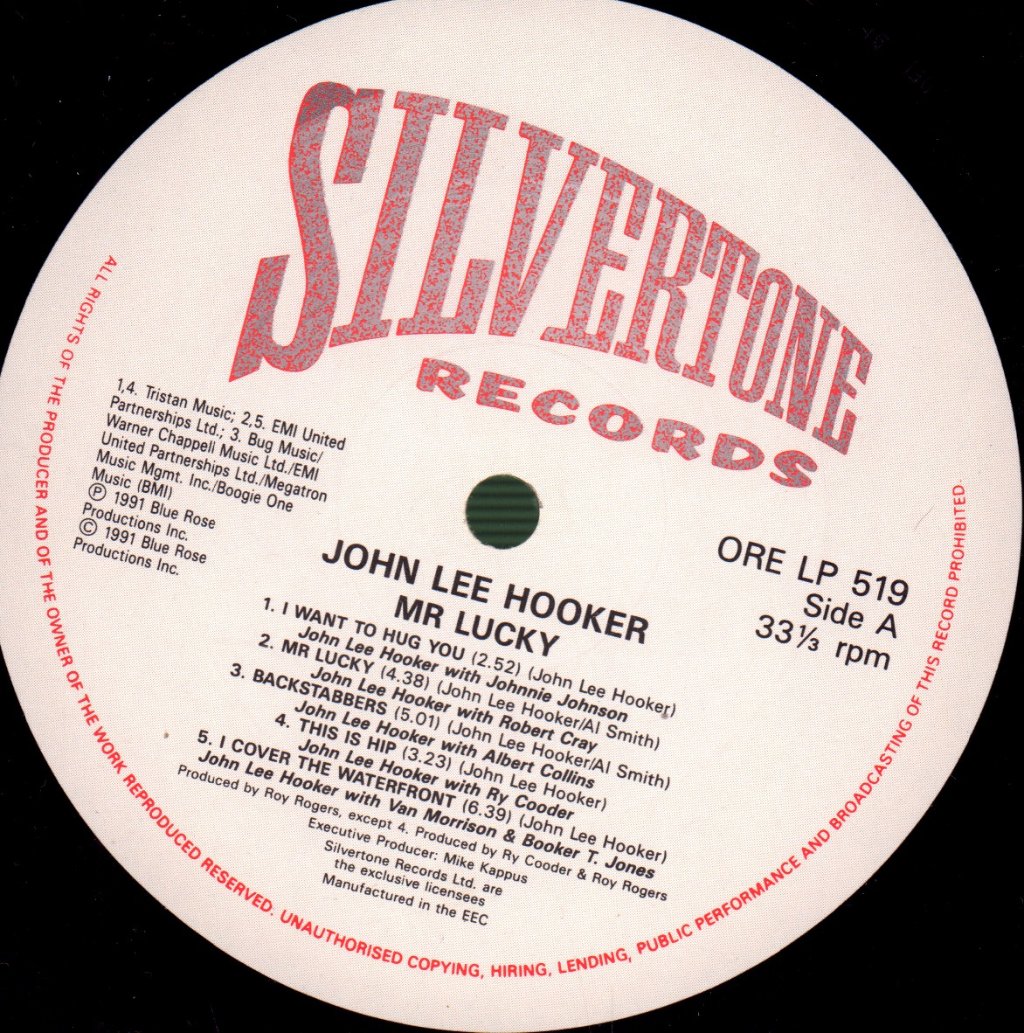 John Lee Hooker - Mr Lucky - Lp