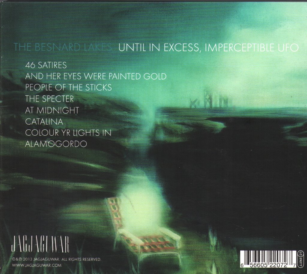 Besnard Lakes - Until In Excess, Imperceptible UFO - Cd