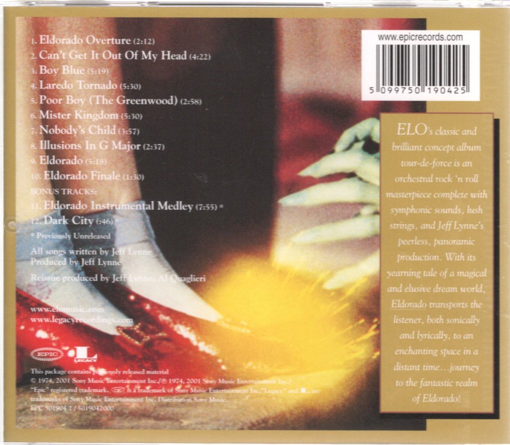 Electric Light Orchestra - Eldorado - Cd