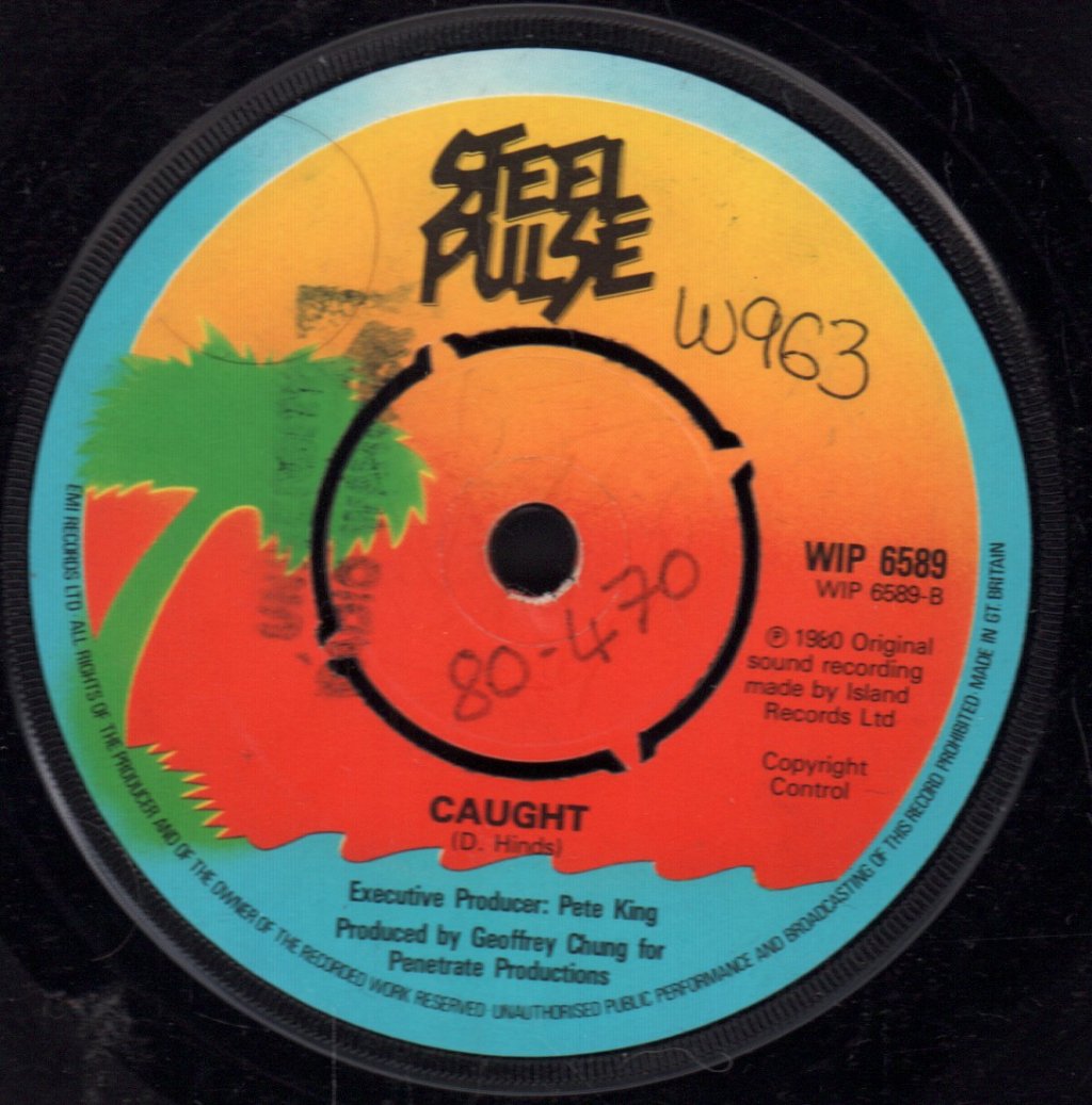 Steel Pulse - Caught You Dancing - 7 Inch