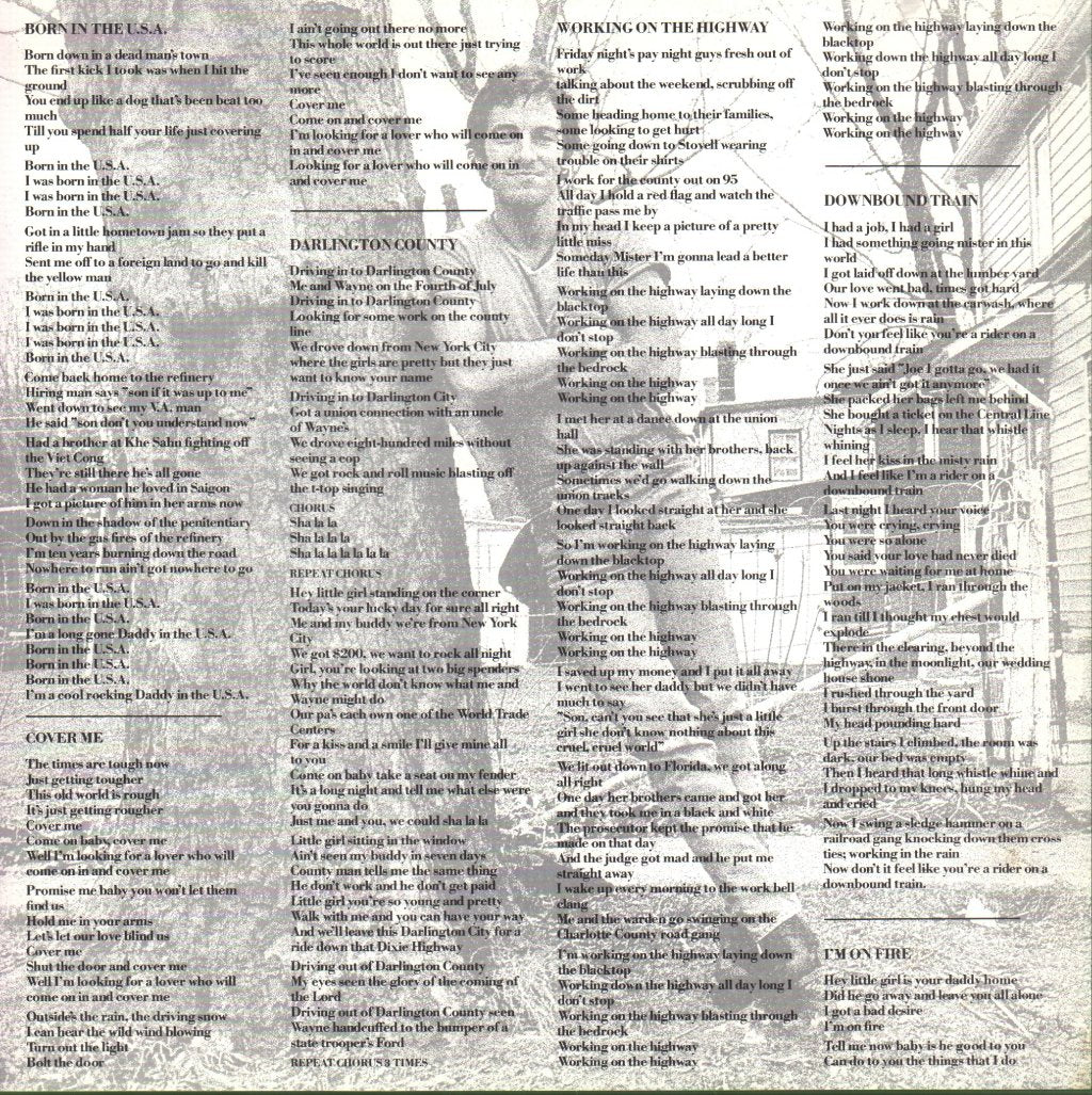 Bruce Springsteen - Born In The Usa - Lp