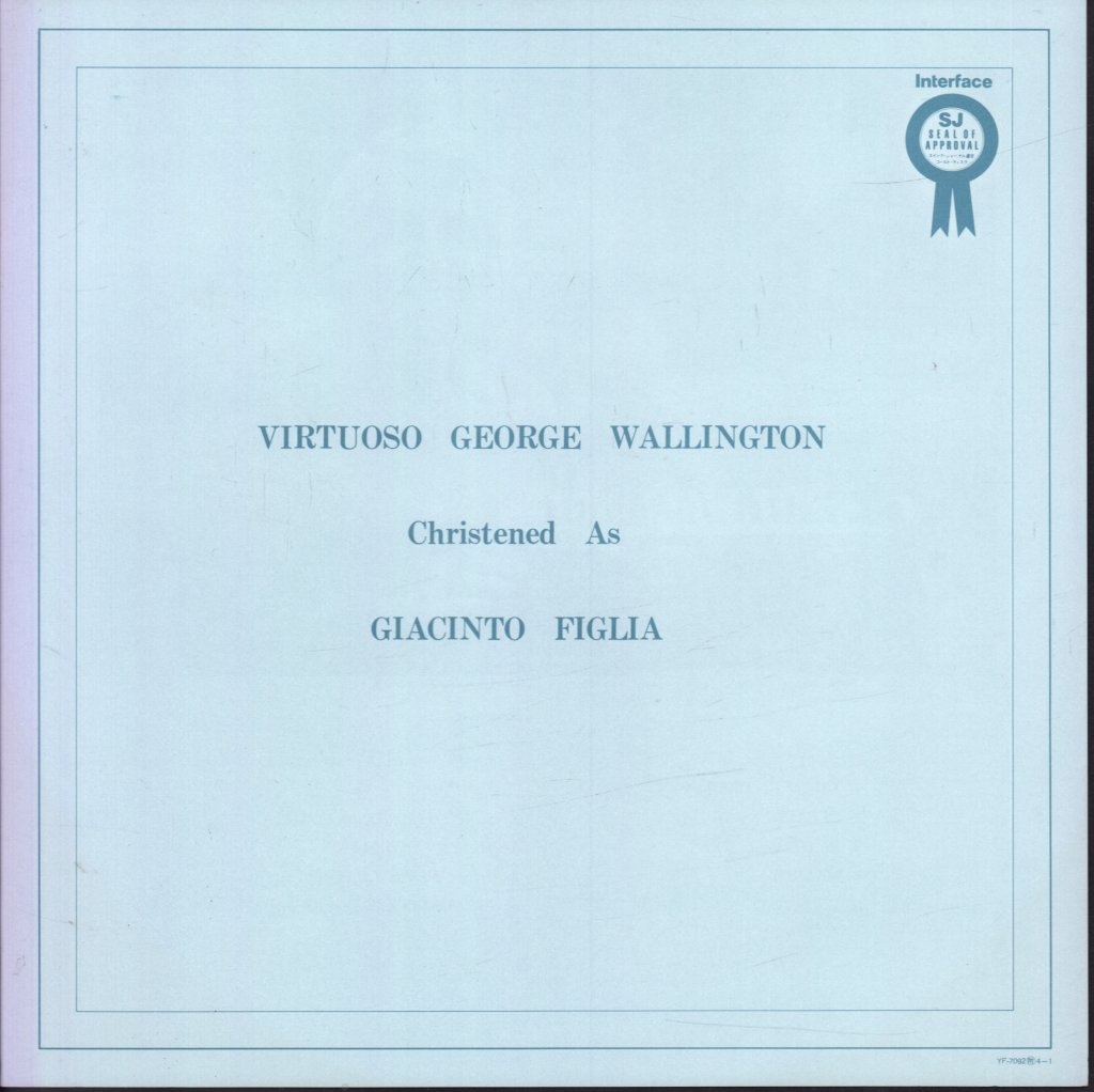 George Wallington - Virtuoso - Lp