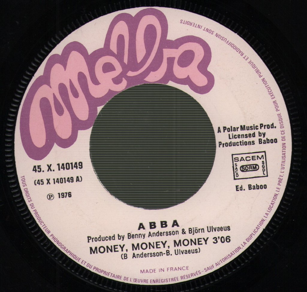 ABBA - Money Money Money - 7 Inch