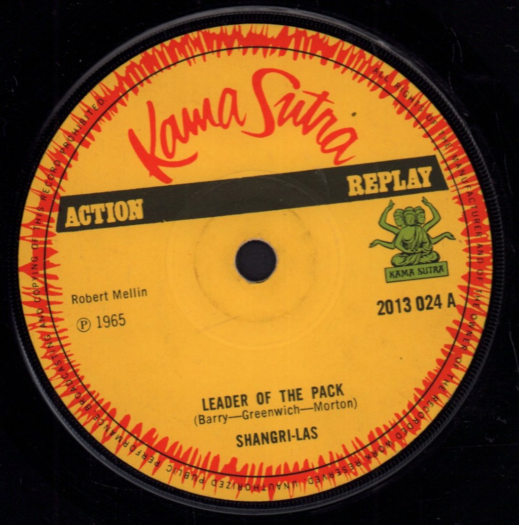 Shangri La's - Leader Of The Pack - 7 Inch