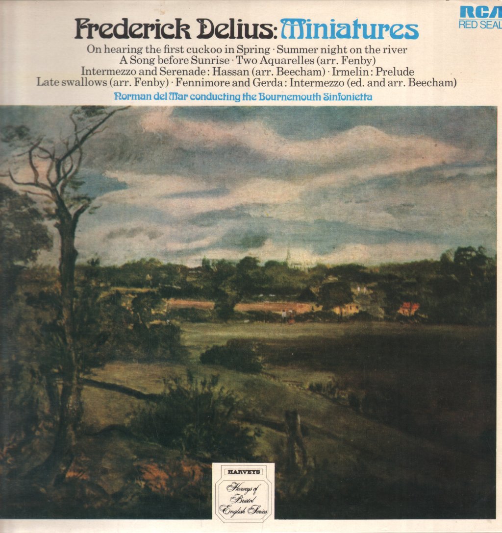 Norman Del Mar / Bournemouth Sinfonietta - Frederick Delius - Miniatures - Lp
