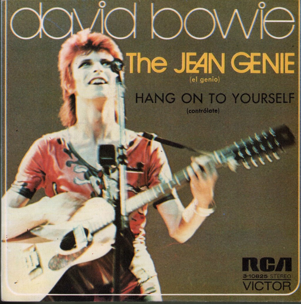David Bowie - Jean Genie = El Genio - 7 Inch
