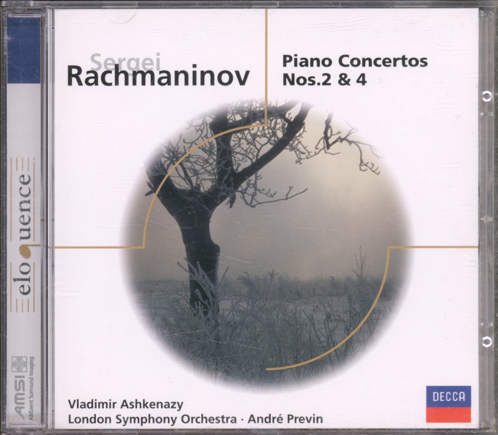 Vladimir Ashkenazy / London Symphony Orchestra / André Previn - Piano Concertos Nos.2 & 4 - Cd