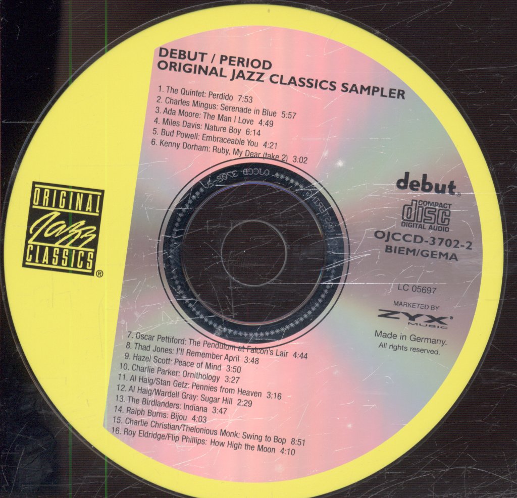 Various Artists - Debut / Period - Original Jazz Classics Sampler - Cd