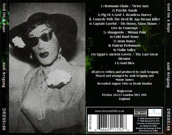 Andi Sex Gang - God On A Rope - Cd