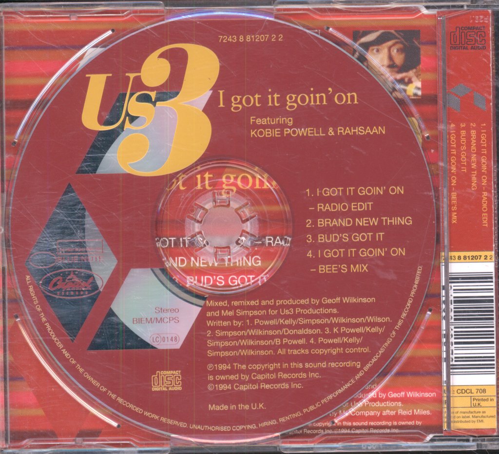 Us3 - I Got It Goin' On - Cd