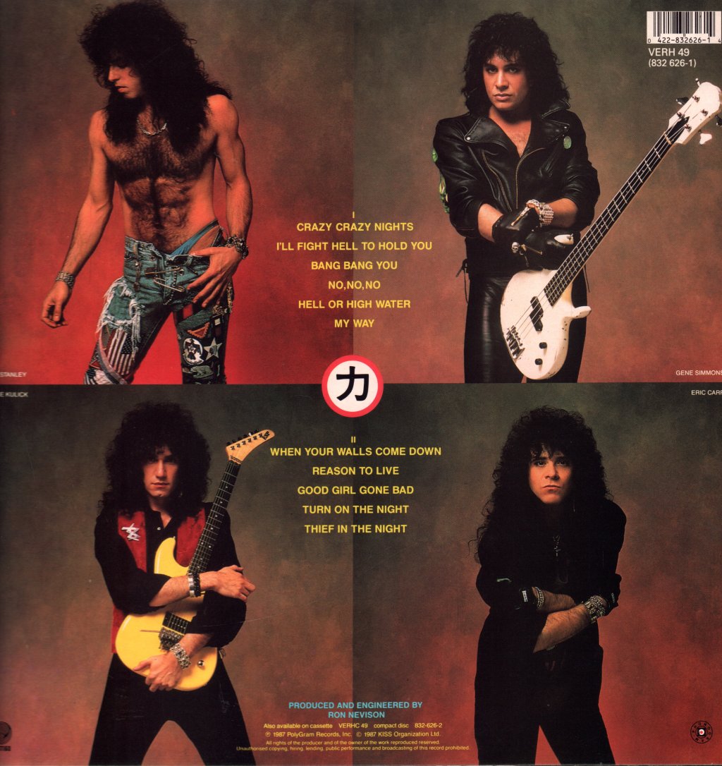 Kiss - Crazy Nights - Lp