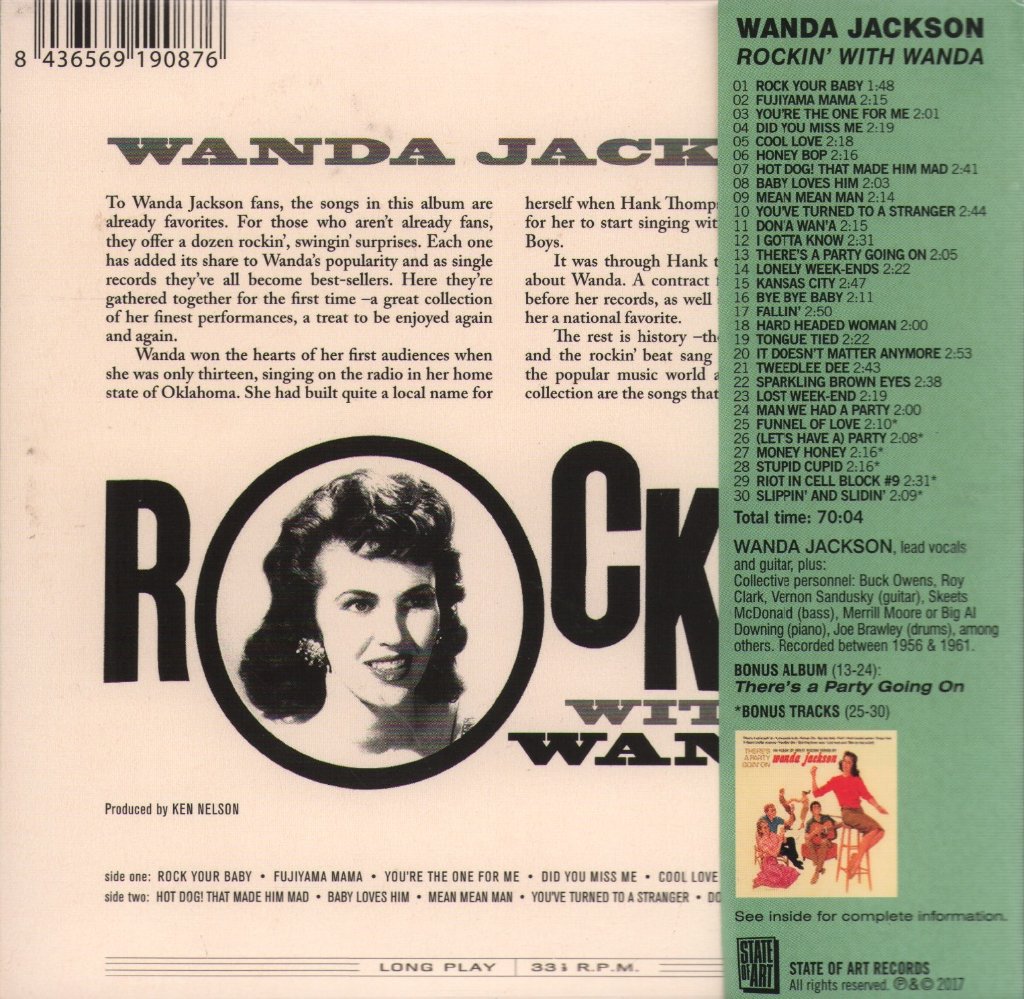 Wanda Jackson - Rockin' With Wanda! - Cd