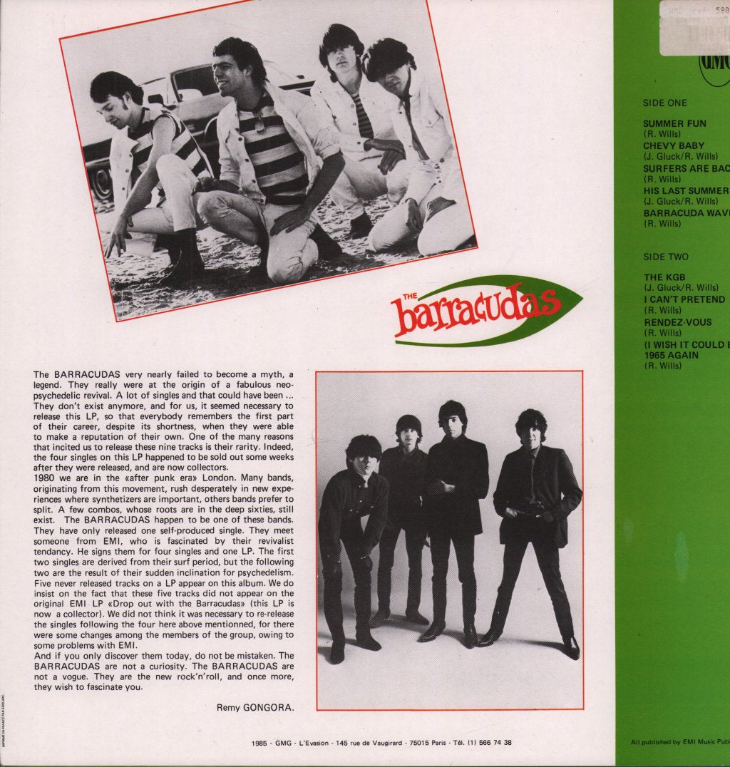 Barracudas - (I Wish It Could Be) 1965 Again - Lp
