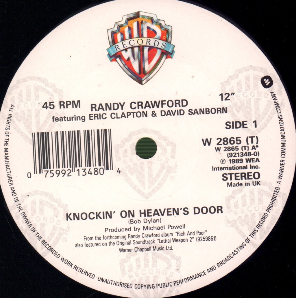 Randy Crawford - Knockin' On Heaven's Door - 12 Inch