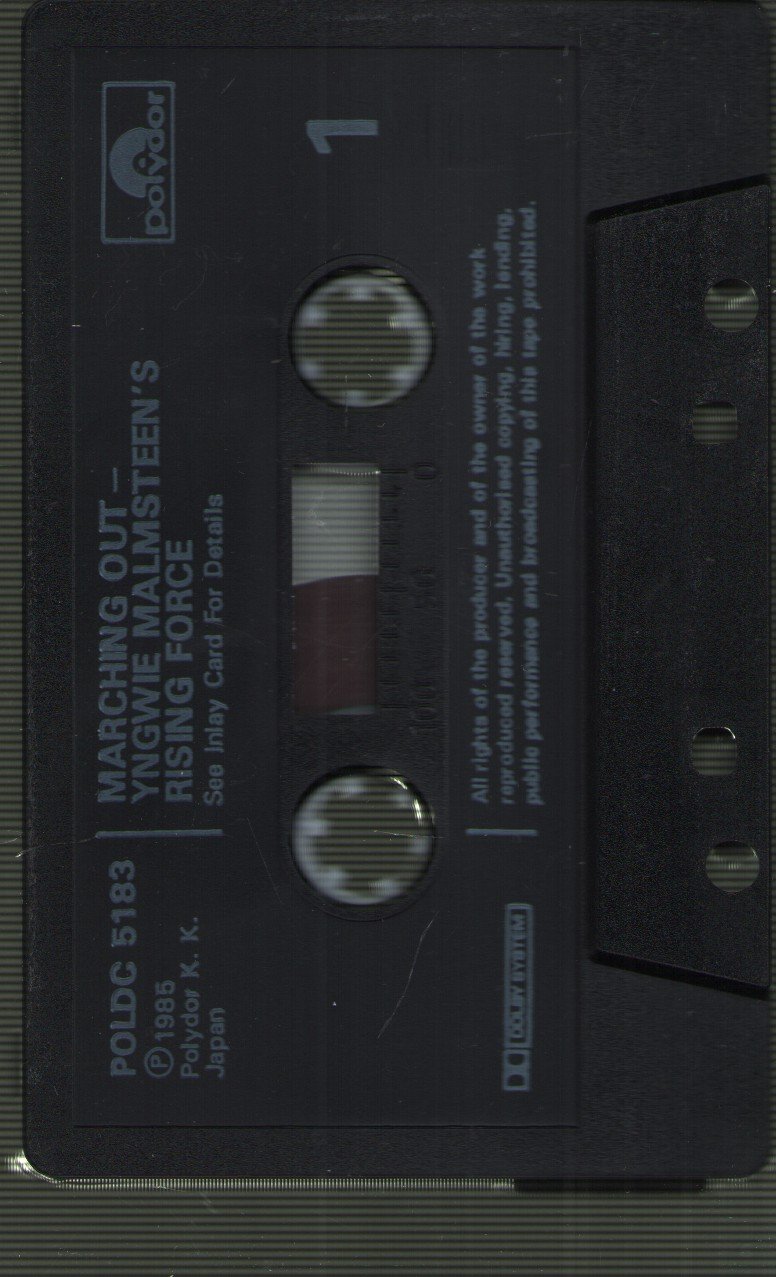 Yngwie J. Malmsteen's Rising Force - Marching Out - Cassette
