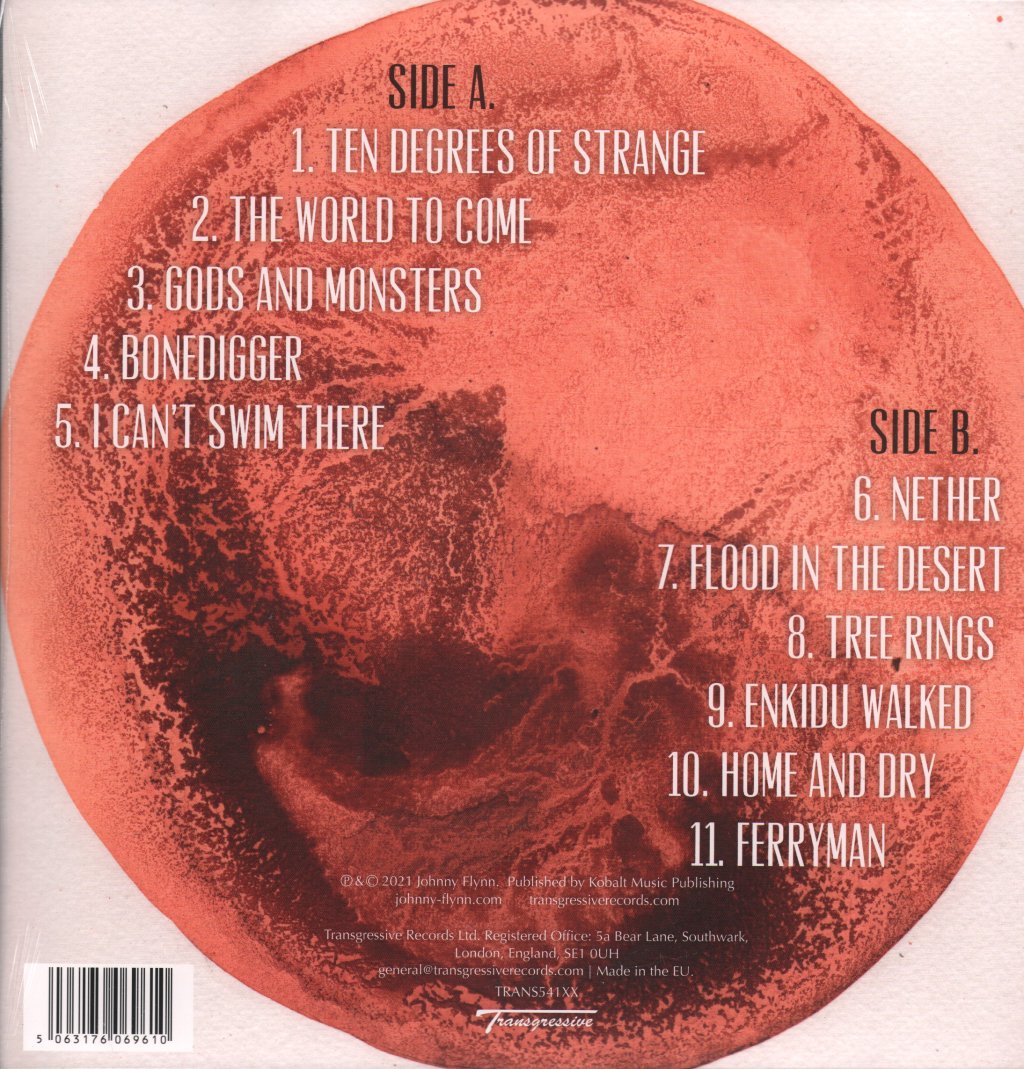 Johnny Flynn and Robert MacFarlane - Lost In the Cedar Wood - Lp