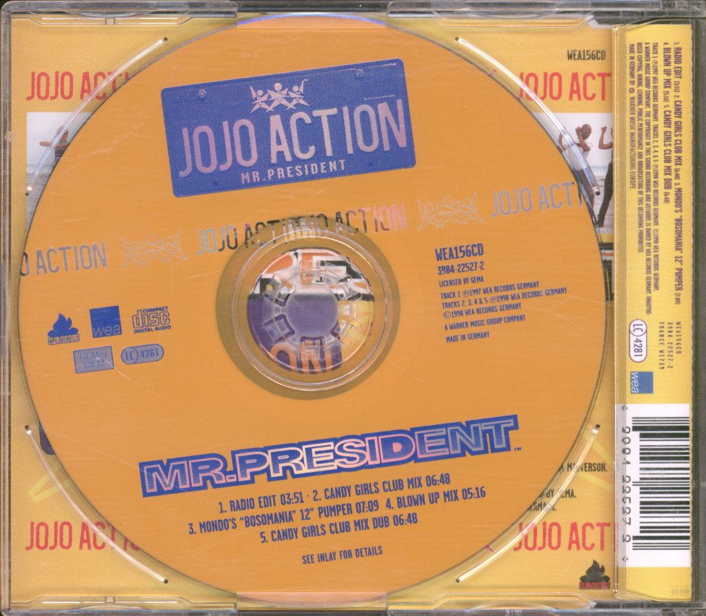 Mr. President - Jojo Action - Cd