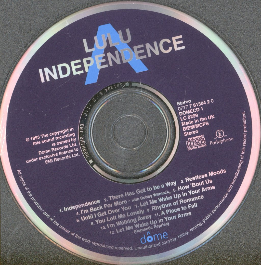 Lulu - Independence - Cd