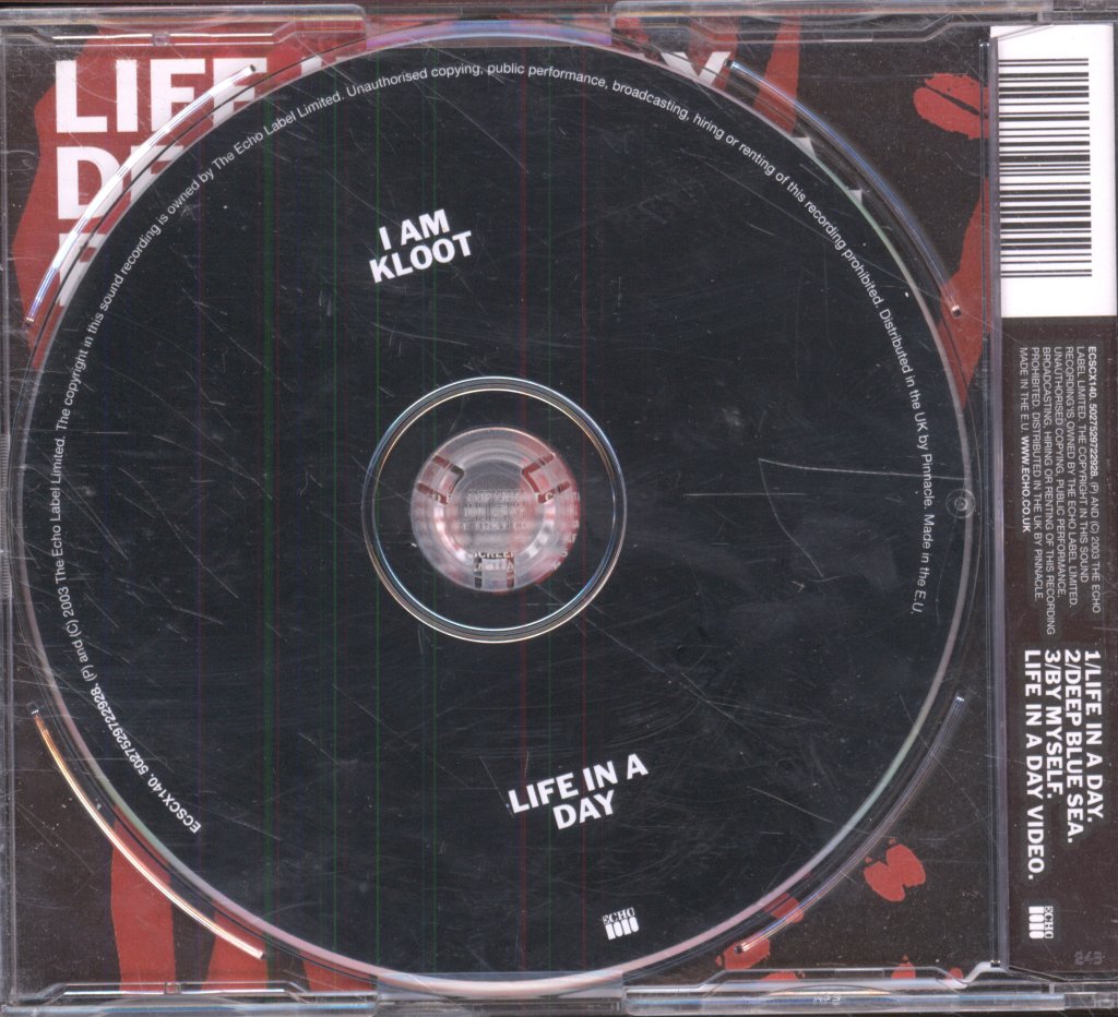 I Am Kloot - Life In A Day - Cd