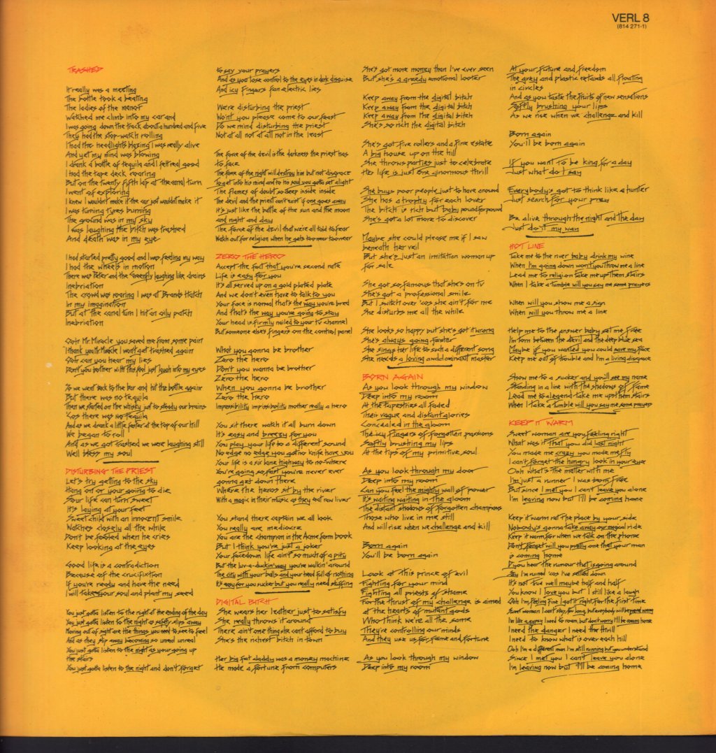 Black Sabbath - Born Again - Lp