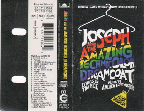 Andrew Lloyd Webber - New Production Of Joseph And The Amazing Technicolor Dreamcoat - Cassette