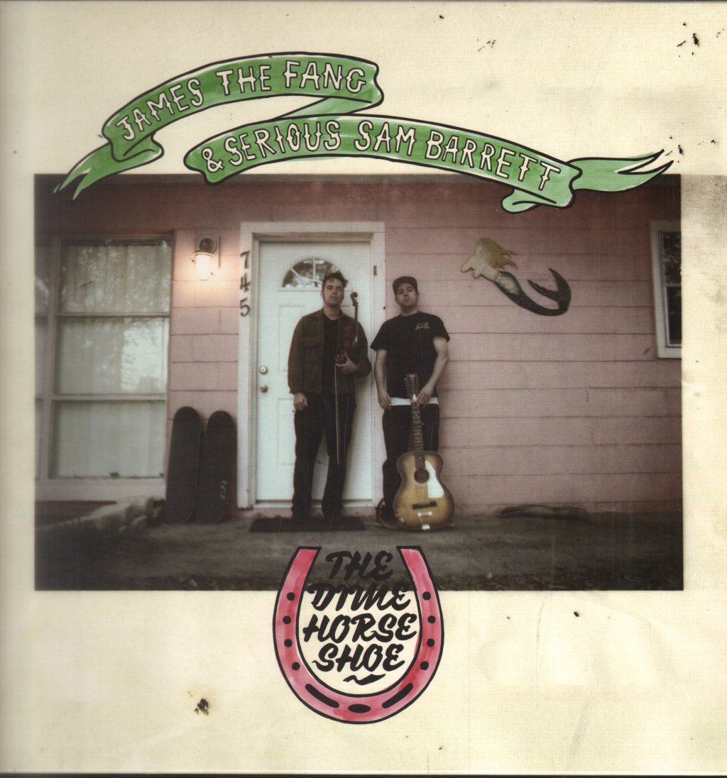 James The Fang And Serious Sam Barrett - Dime Horse Shoe - Lp