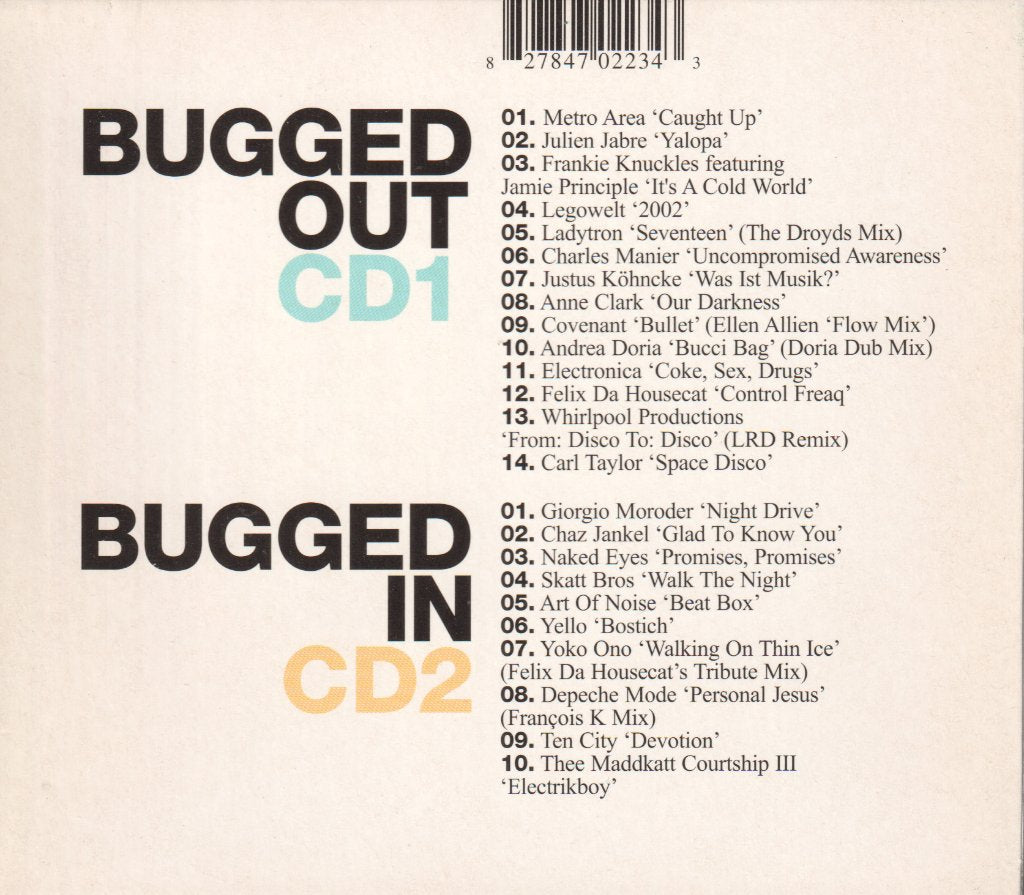 Felix Da Housecat - A Bugged Out Mix - Cd