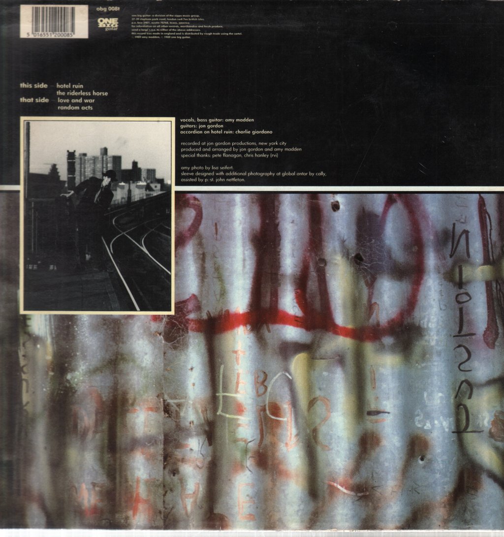 Amy Madden - Minor Disturbances - 12 Inch