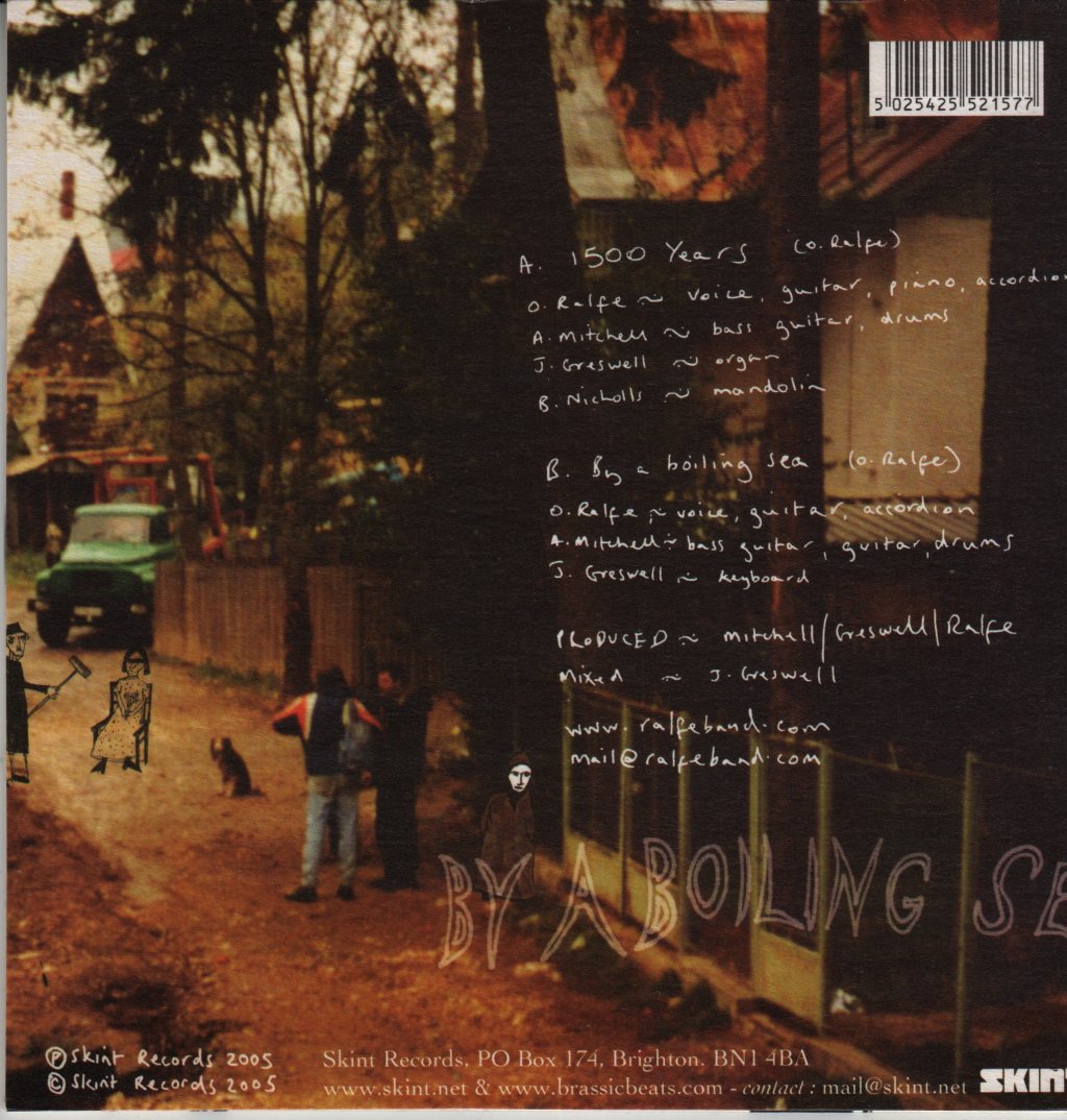 Ralfe Band - Fifteen Hundred Years - 7 Inch