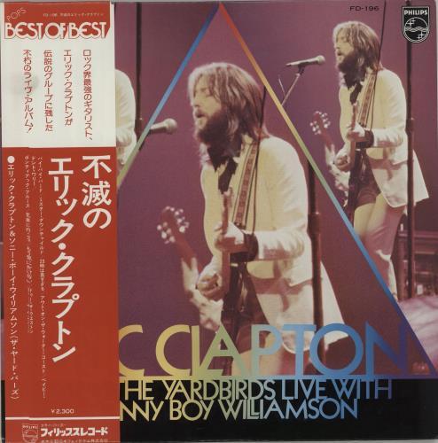 Eric Clapton And The Yardbirds With Sonny Boy Williamson - Live - Lp