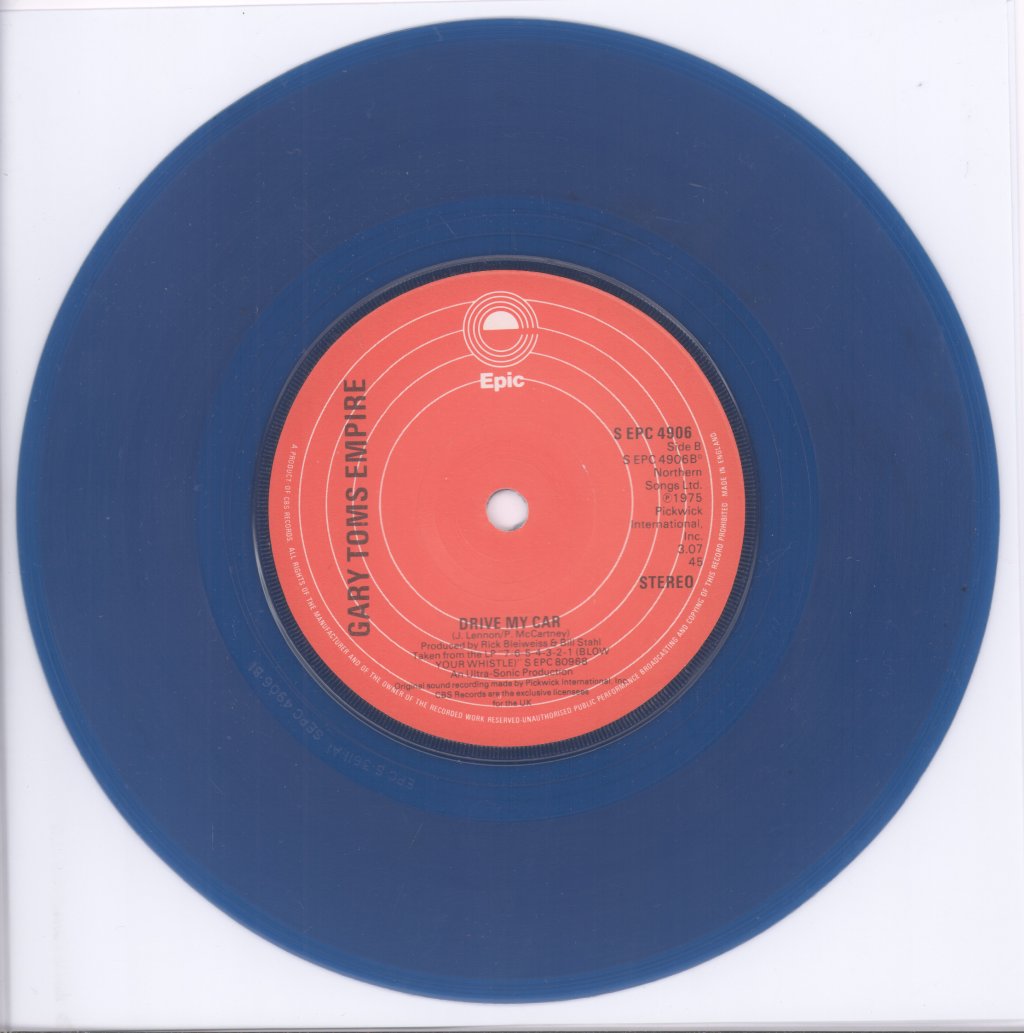 Gary Toms Empire - 7-6-5-4-3-2-1 Blow Your Whistle - 7 Inch