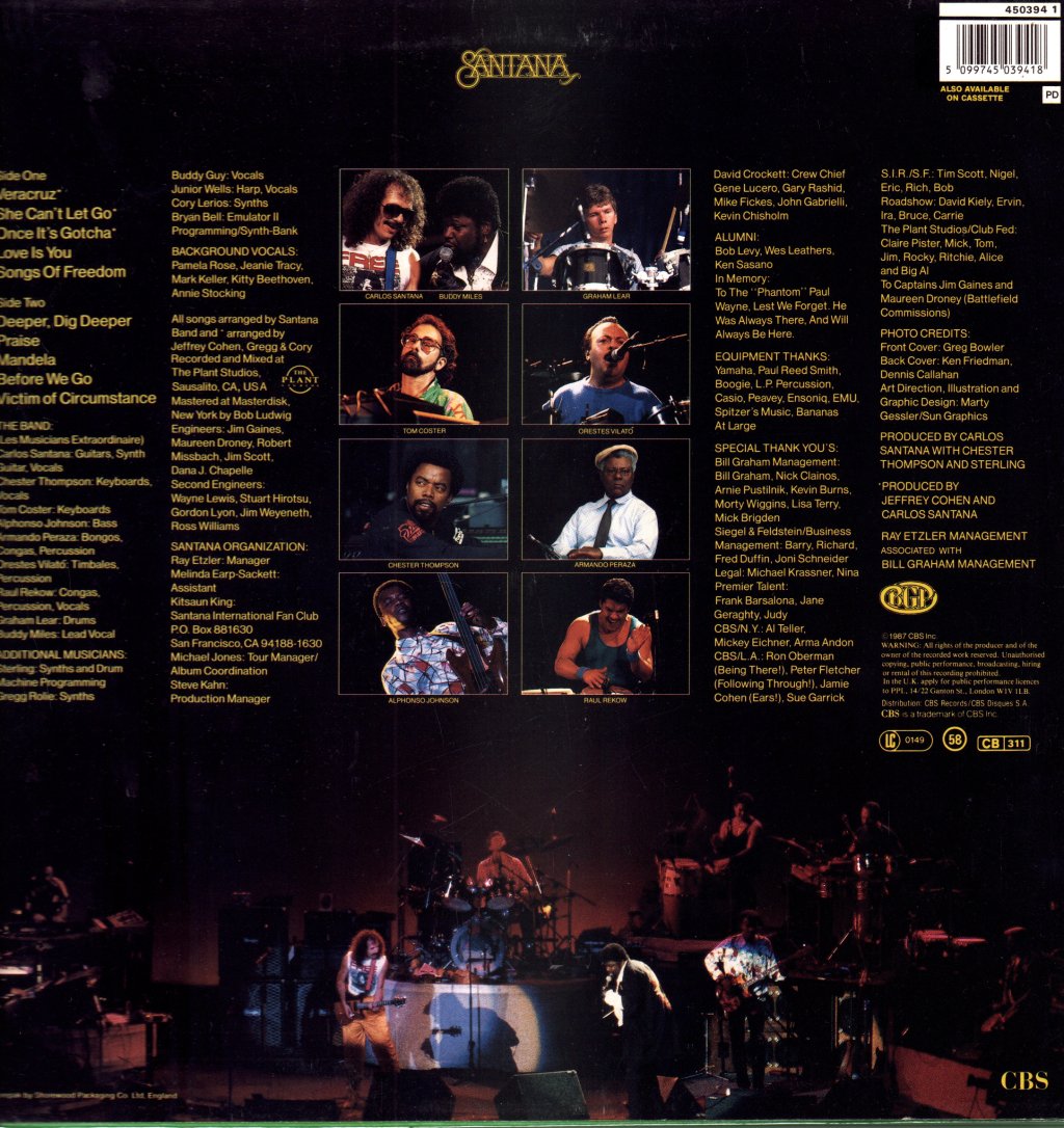 Santana - Freedom - Lp