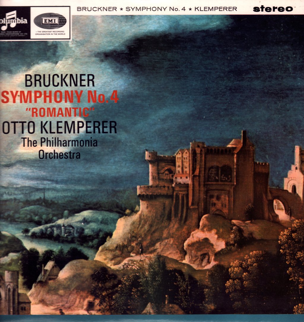 Otto Klemperer / Philharmonia Orchestra - Bruckner - Symphony No. 4 - Lp