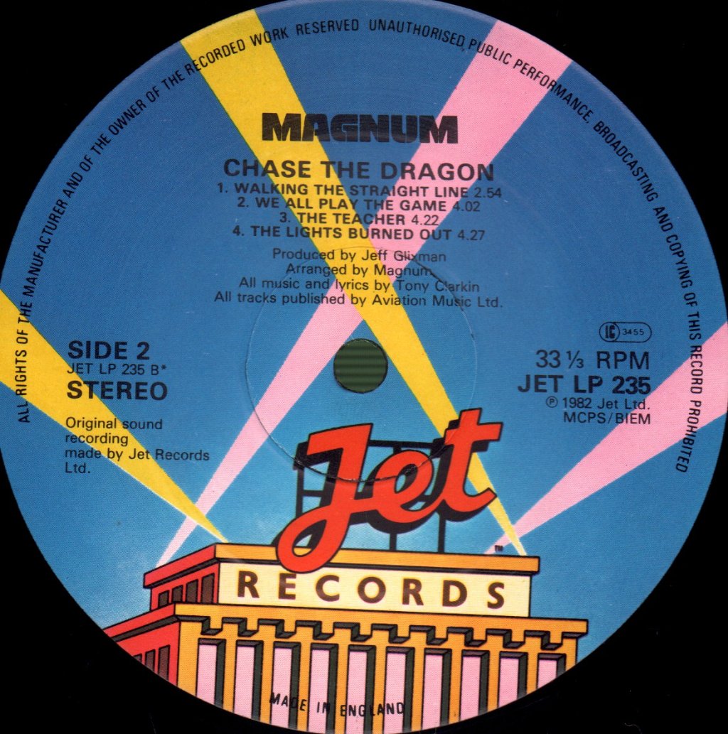 Magnum - Chase The Dragon - Lp