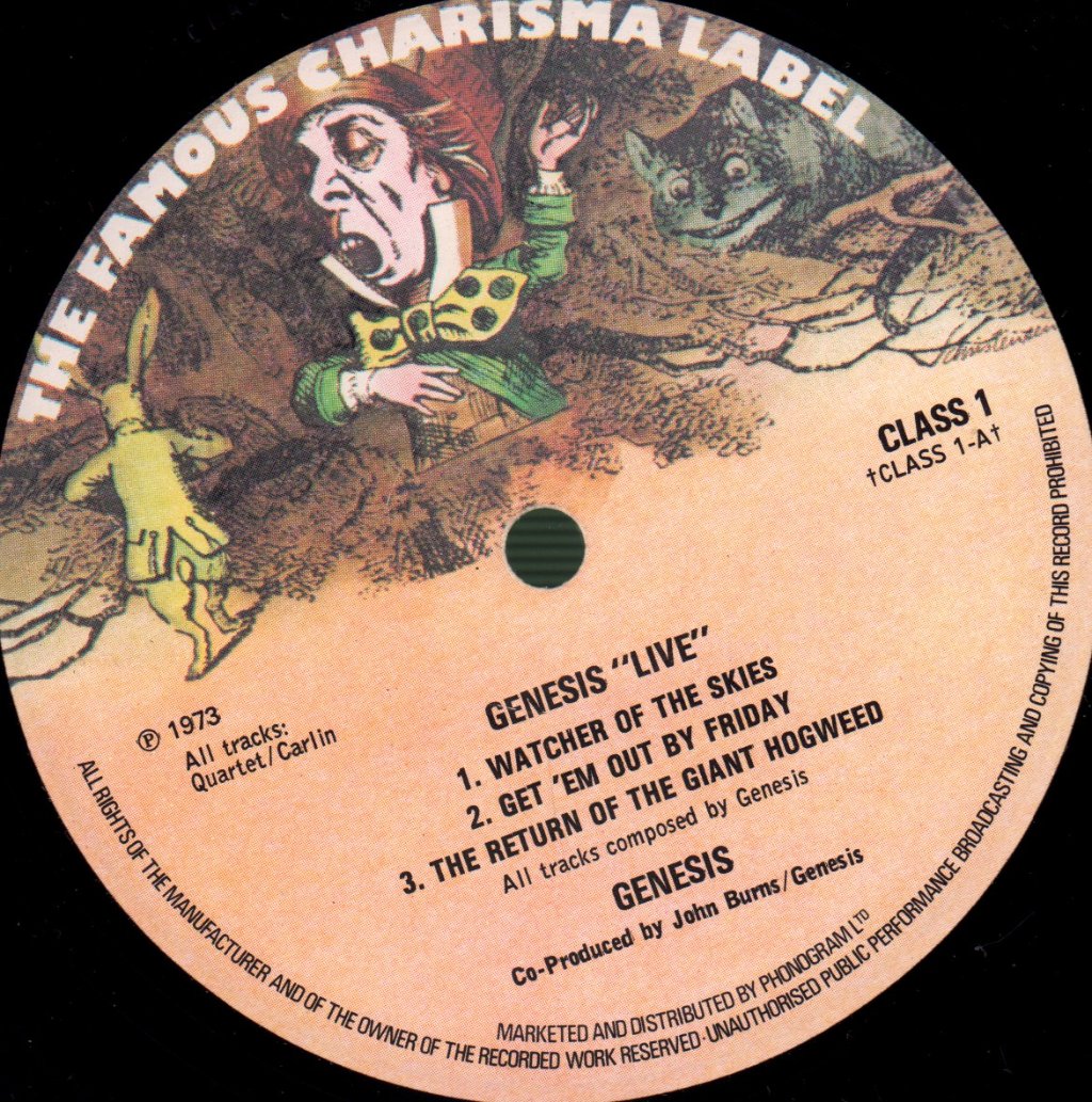 Genesis - Live - Lp