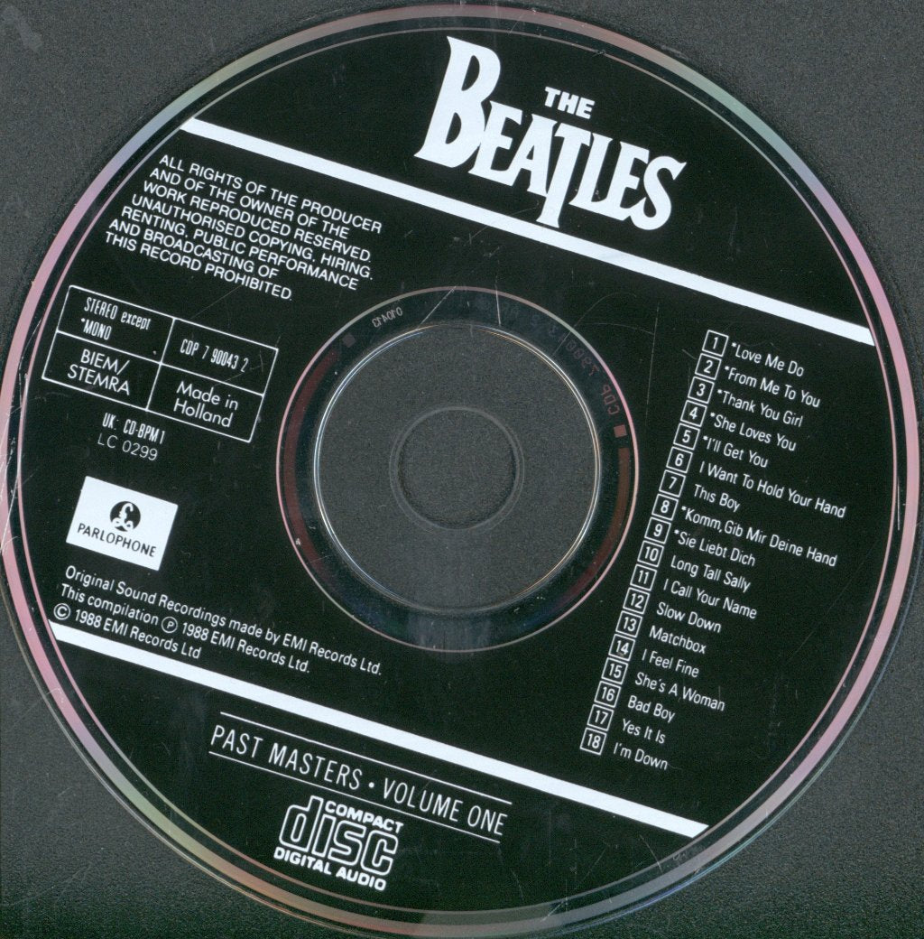 Beatles - Past Masters Volume One - Cd