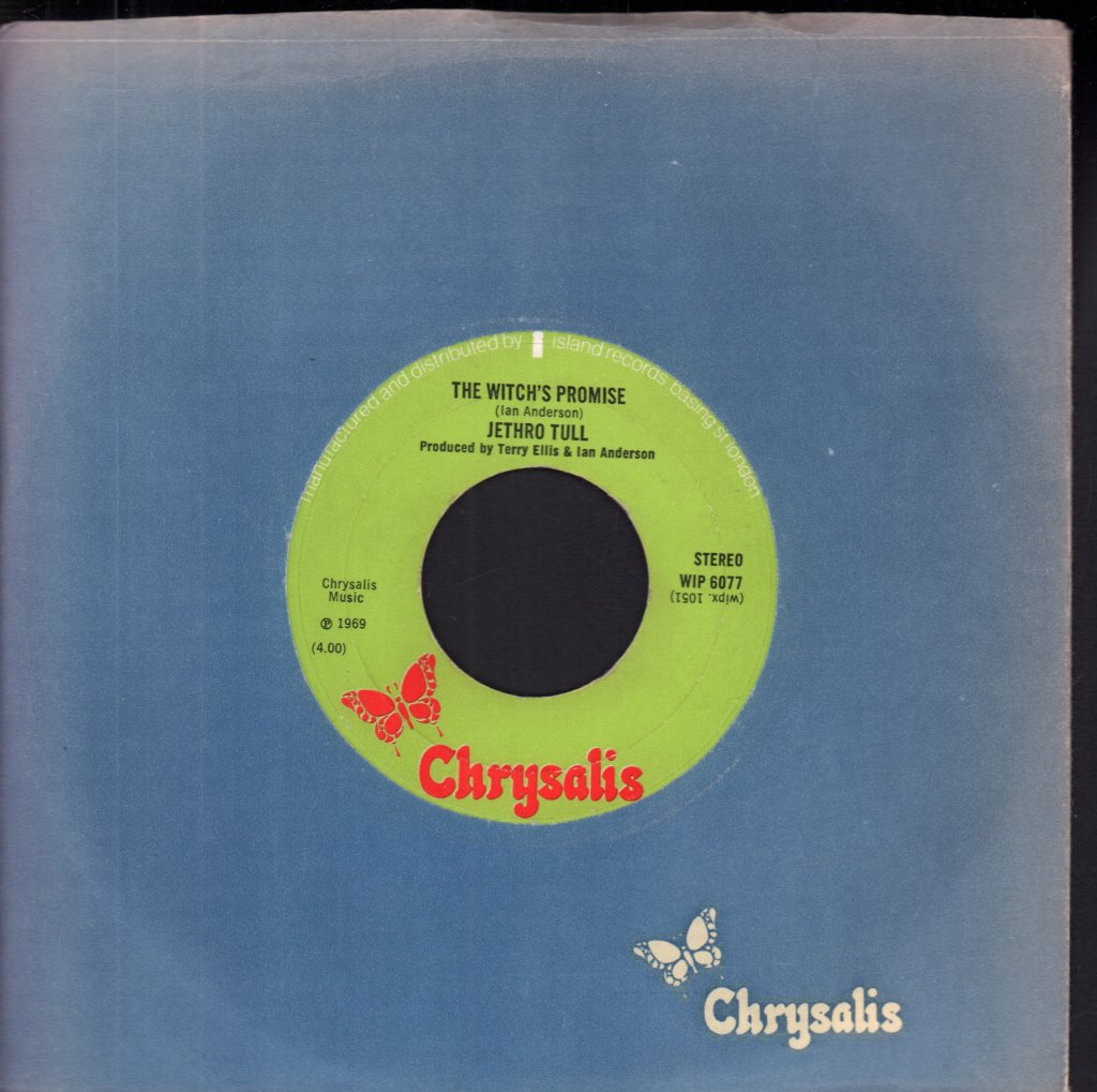 Jethro Tull - Witch's Promise - 7 Inch