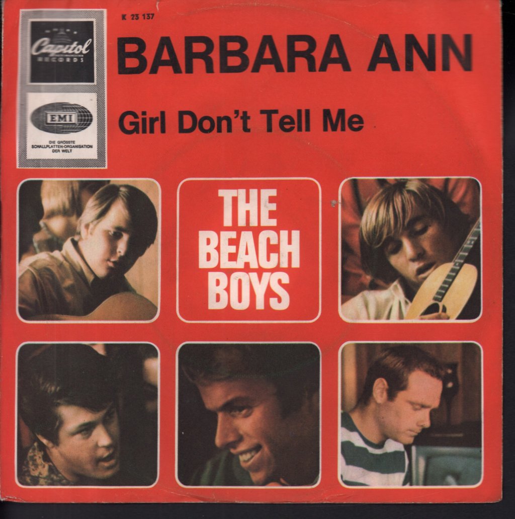 Beach Boys - Barbara Ann - 7 Inch