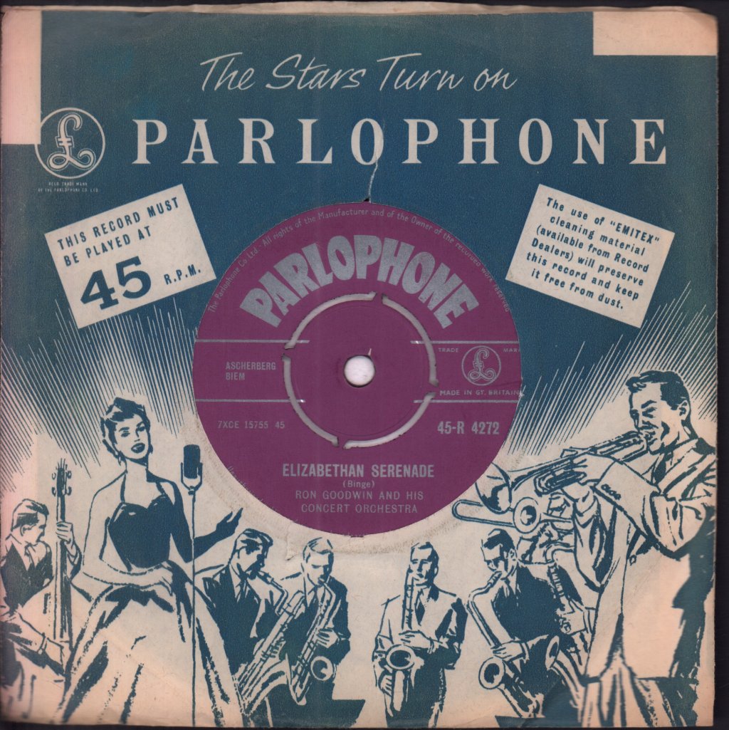 Ron Goodwin And His Orchestra - Elizabethan Serenade - 7 Inch