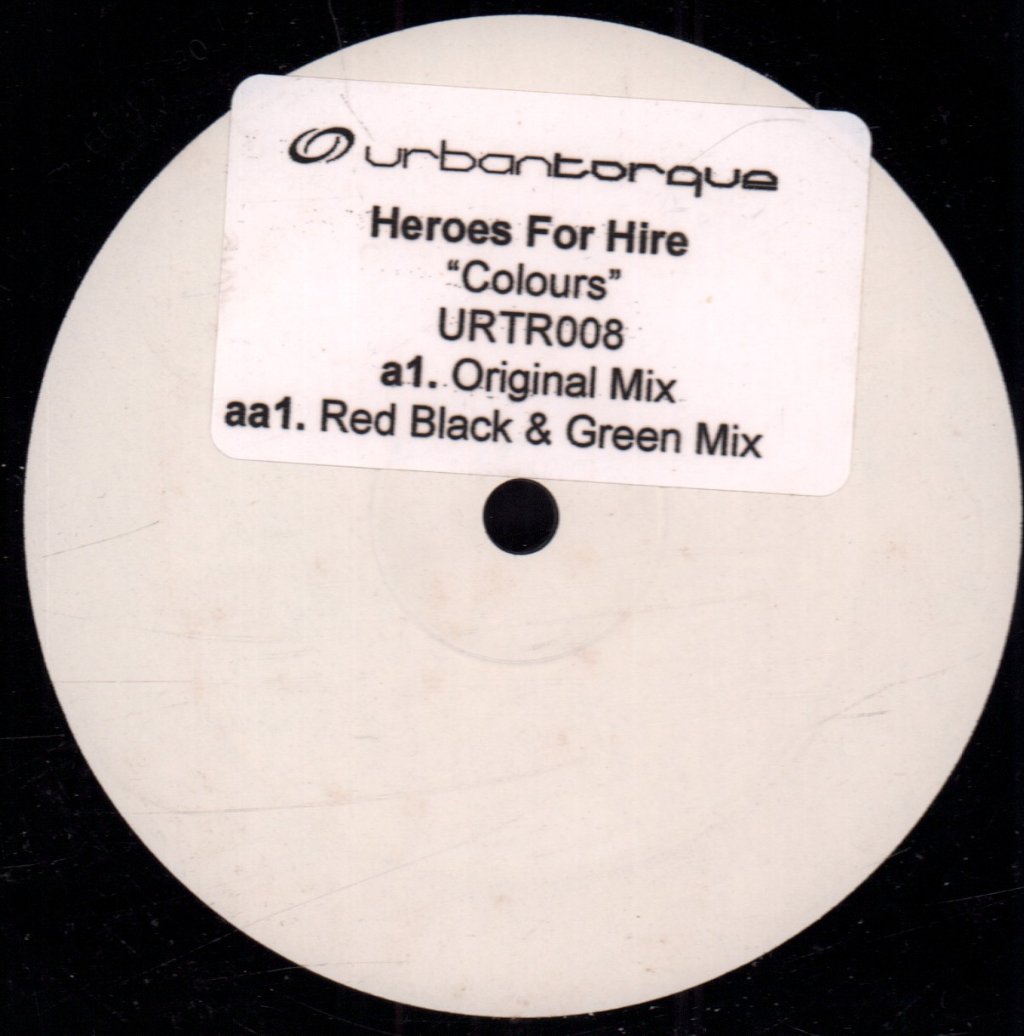 Heroes For Hire - Colours - 12 Inch