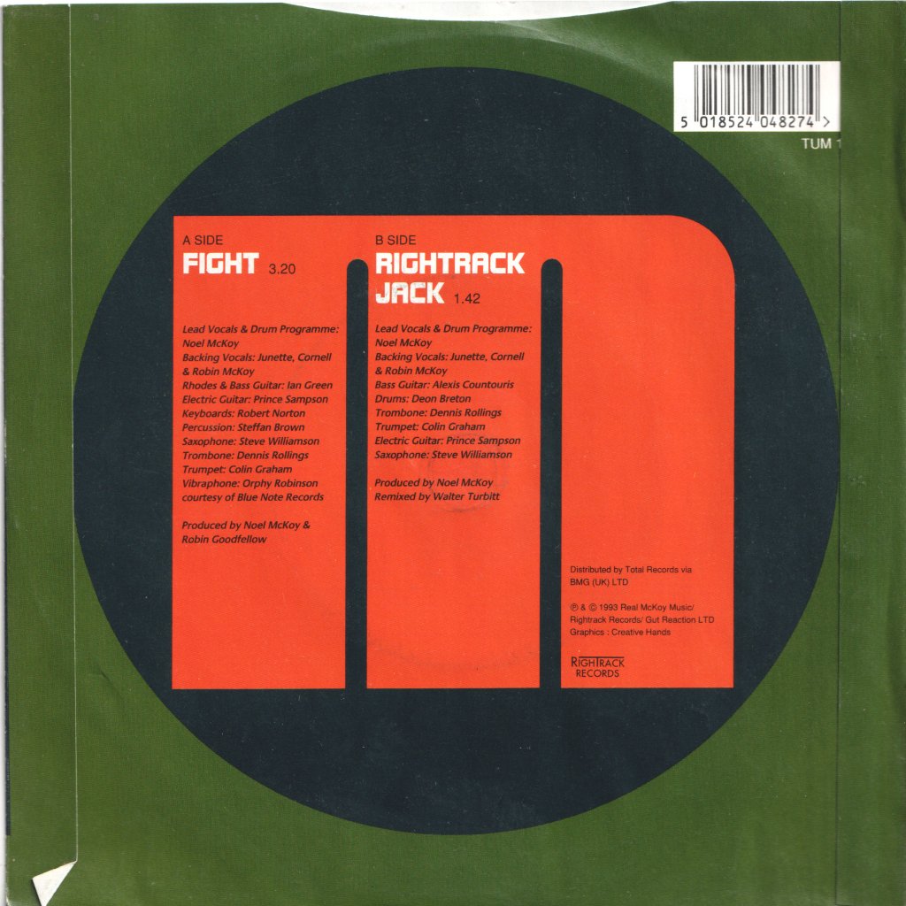 Mckoy - Fight - 7 Inch