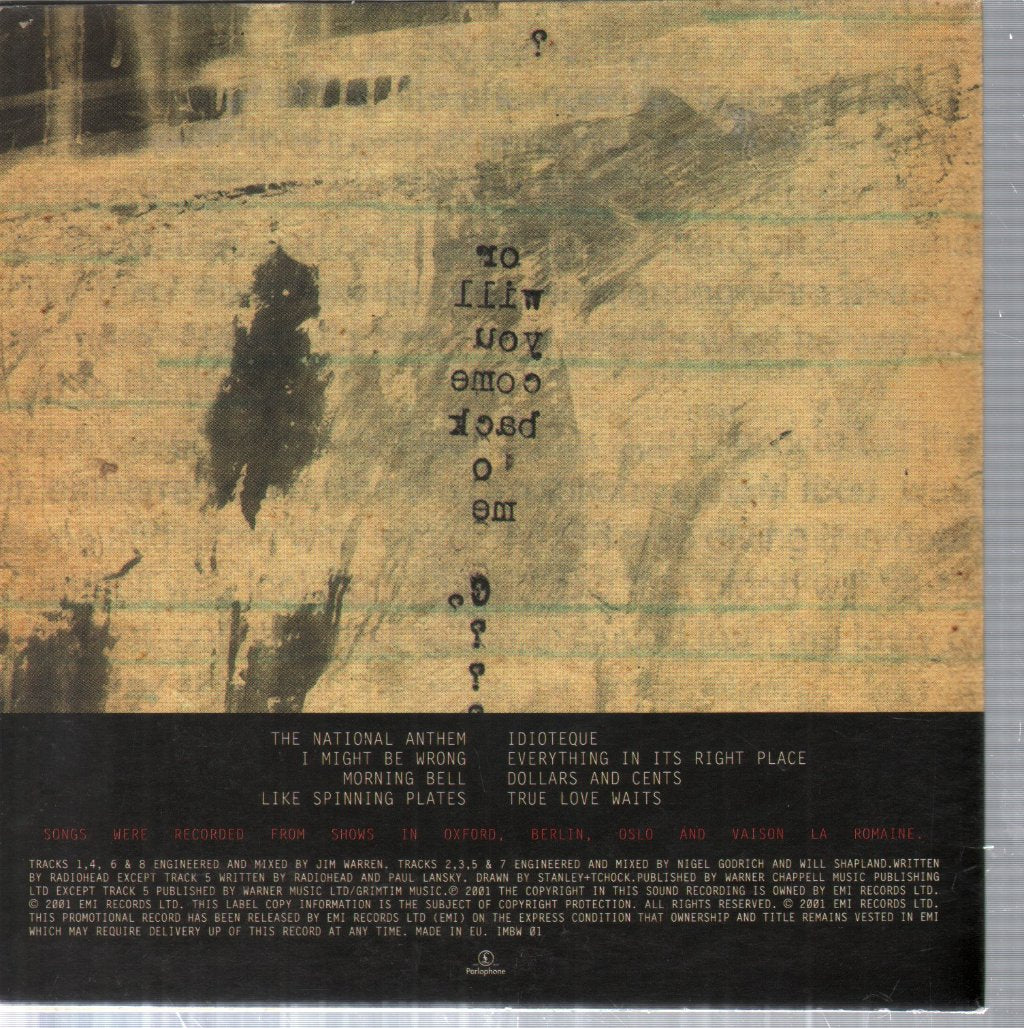 Radiohead - I Might Be Wrong - Cd
