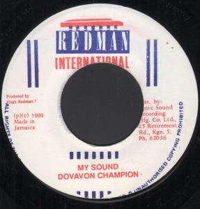 Dovavon Champion - My Sound - 7 Inch