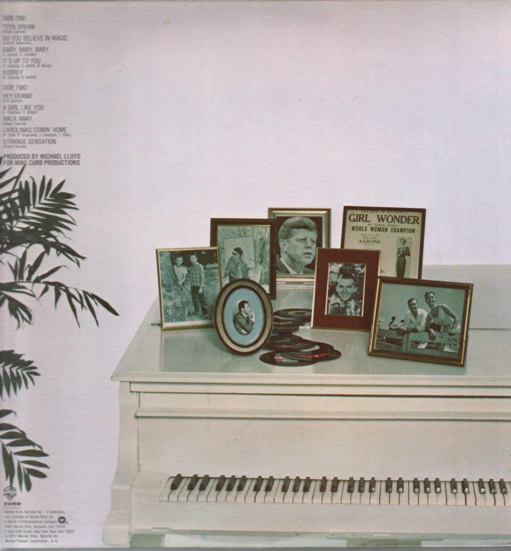 Shaun Cassidy - Born Late - Lp