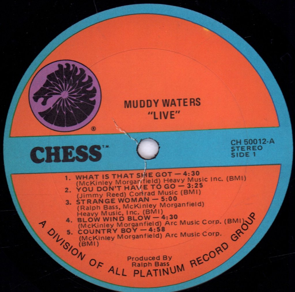 Muddy Waters - Live - Lp