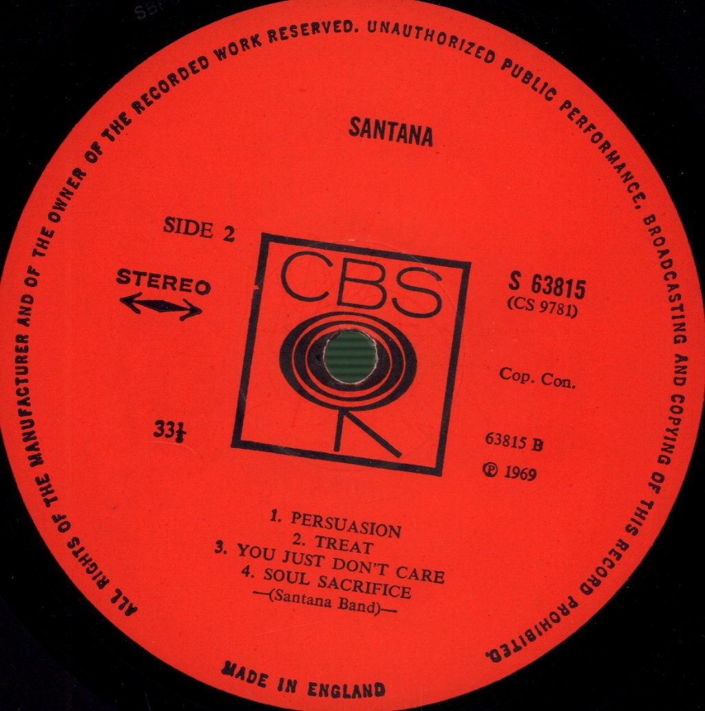 Santana - Santana - Lp