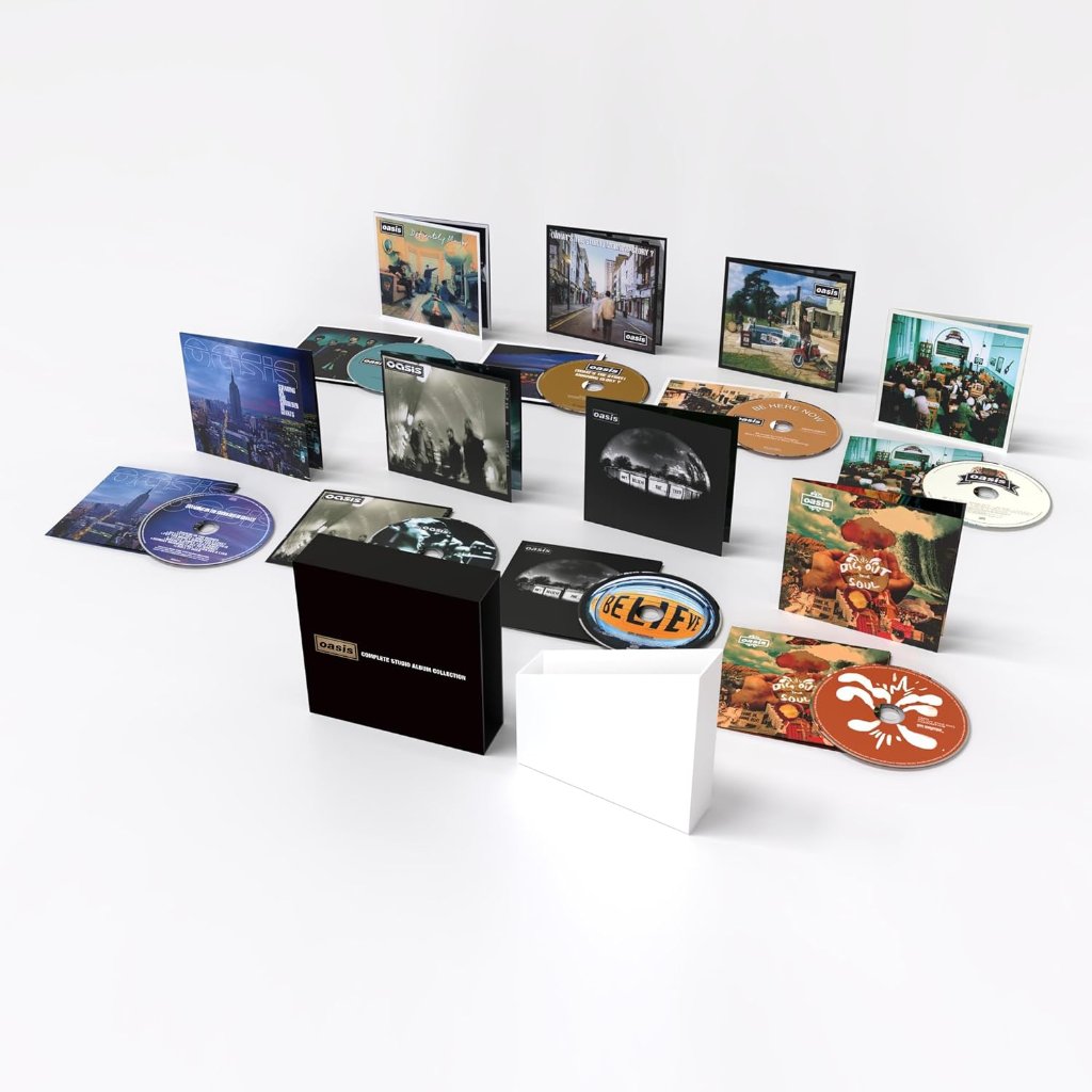 Oasis - Complete Studio Album Collection - Cd Box Set