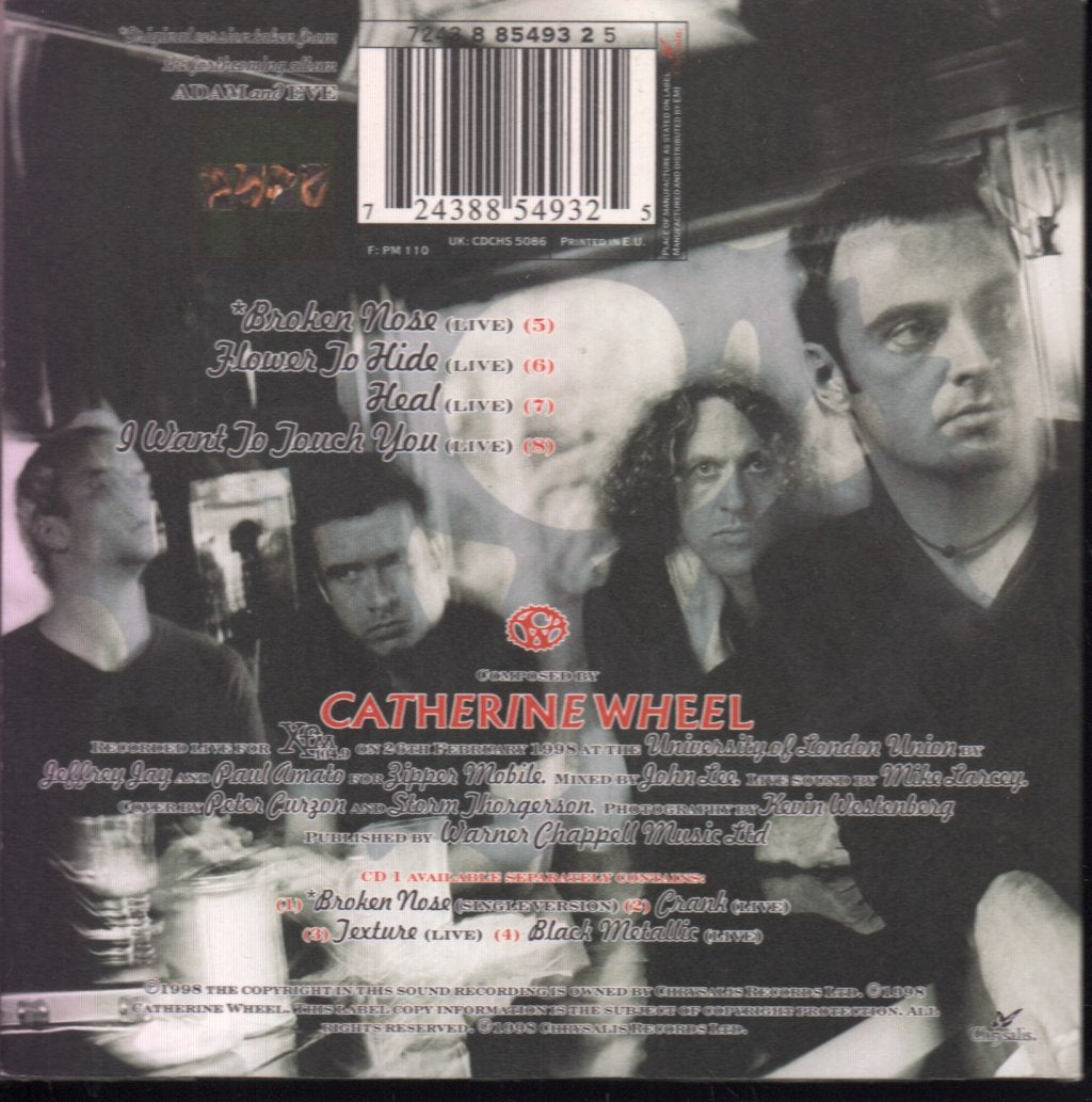 Catherine Wheel (Shoegazing Group) - Broken Nose - Cd