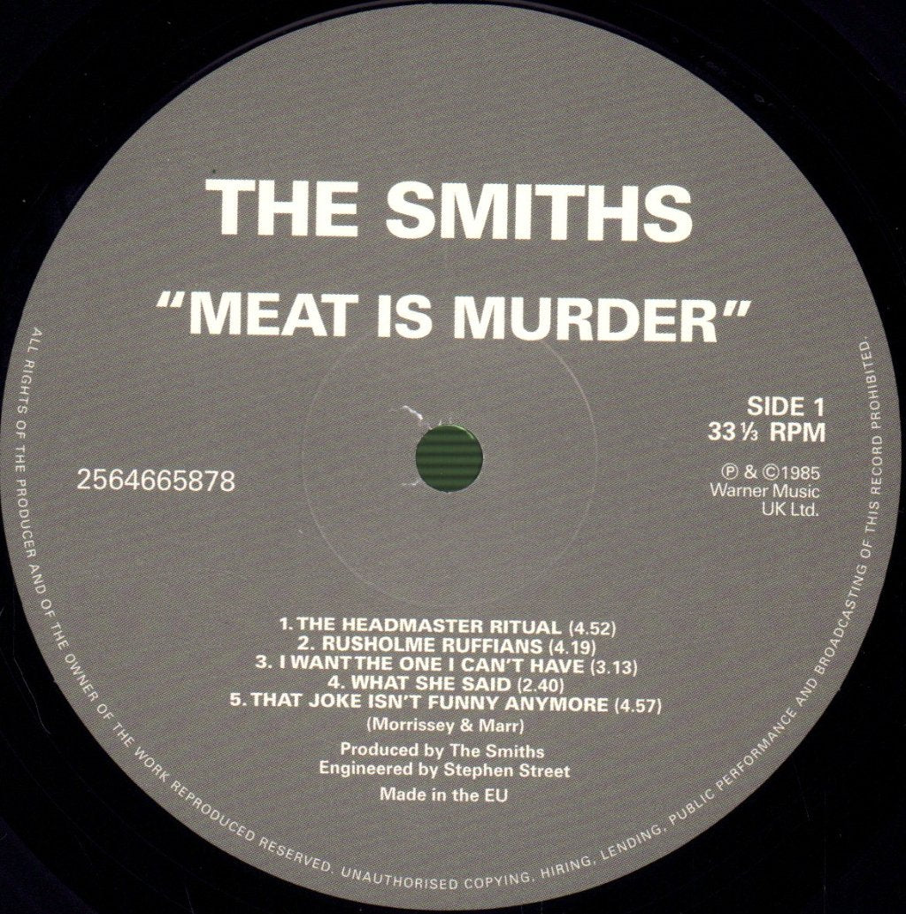 Smiths - Meat Is Murder - Lp