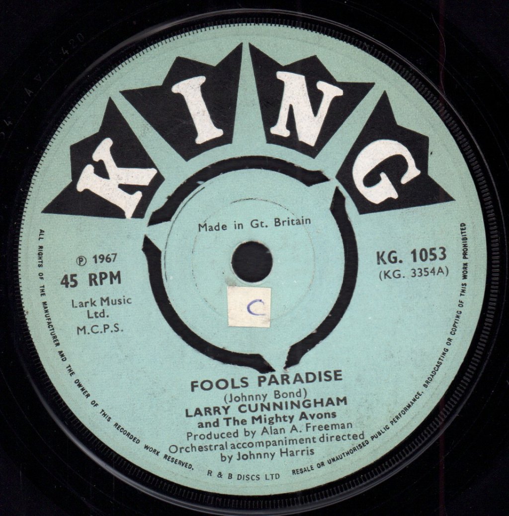 Larry Cunningham And The Mighty Avons - In The Misty Moonlight - 7 Inch